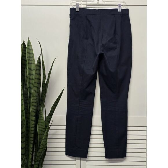 Everlane Women’s Size 6 The Bi-stretch work Pant Blue k Side Zip Cotton blend - Picture 5 of 5